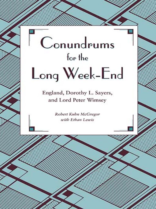 Cover image for Conundrums for the Long Week-End
